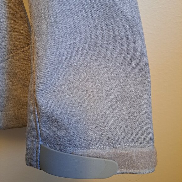 Black Rivet Soft Shell Jacket Front Full Zip Men's Small - Picture 9 of 11